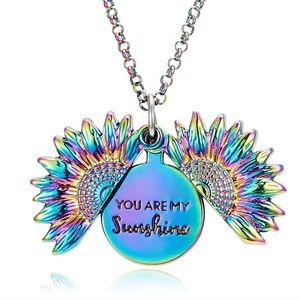 New! Women’s Sunflower Multicolor Necklace